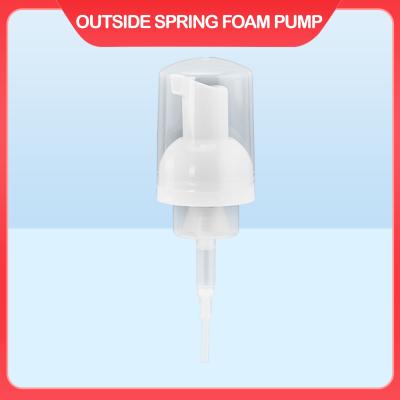 China 304/316 Spring 43mm Foam Pump For Dispensing Foam Products And 5 Years Age Limit Te koop