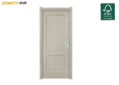 China ISO9001 40mm Pine Residential HPL Paint Plain Wooden Door for sale