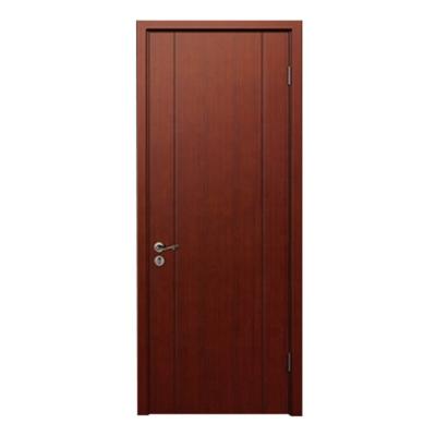 China Veneer Paint Laminate Board 45mm Leaf Plain Wooden Door for sale