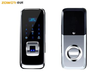 China Smart Anti Theft Thumbprint Biometric WiFi Door Lock for sale