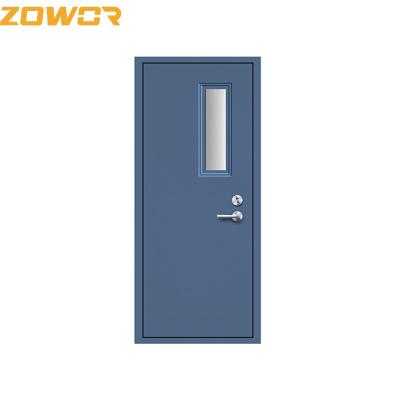 China Perlite Board Fire Safety Door Powder Coating Fireproof Steel Door for sale