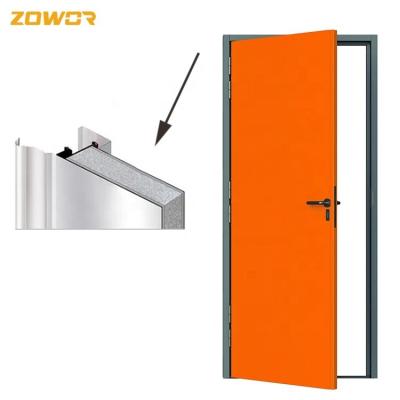 China Modern Galvanized Hotel Fire Safety Door 1.5h Mgo Board Filling for sale