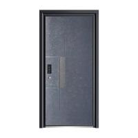 China Luxury Cast Aluminium Villa Armored Front Door With Pick - Proof Design for sale