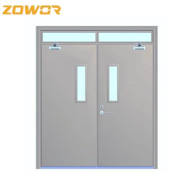 China Ul Listed 1.5 Hour Fire Rated Steel Door for the hoteal for sale