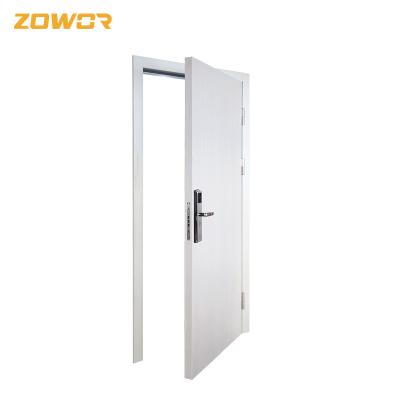 China BS Fire Rated Timber Door With Glass For Commercial Buildings/ Max. Size 8' X 8'/ Various Colors for sale
