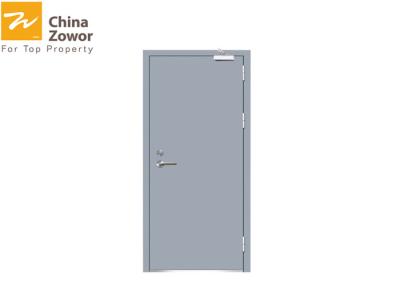 China Single Swing 90 Minute Insulated Commercial Fire Rated Doors/ Steel Fire Door for sale
