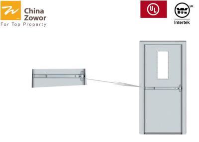 China Single Door 6X7' Fire Safety Door 180mins Eco Friendly Fireproof Exterior Door for sale