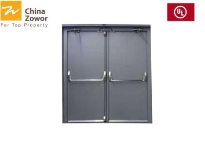 China Steel FD30 fire door with fireproof glass color can be customized for sale