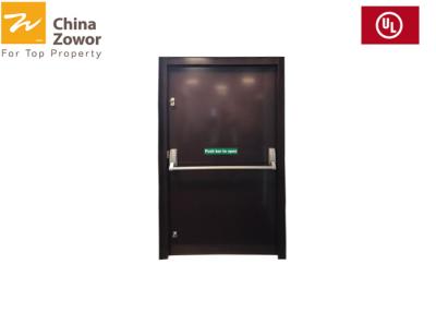 Chine Choisissez la poudre de panneau affleurant d'oscillation enduisant la porte coupe-feu isolée par acier gris de couleur pour le sous-sol à vendre