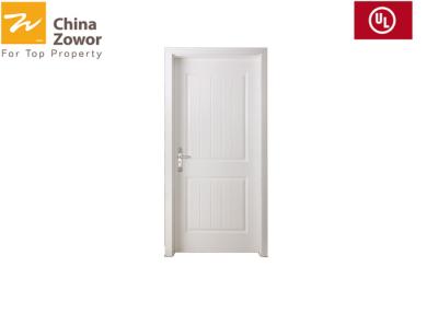 China 1.5 Hours Rated Walnut Wood Fire Resistant Wooden Doors For Commercial Buildings for sale