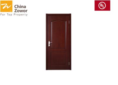 中国 BSの標準的なフラッシュ パネル終わりを塗る1時間によって評価される耐火性の木のドア 販売のため