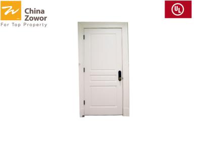 China Single Leaf Oak Wood Finish Soundproof 30 Minute Fire Rated Wood Doors For Hotel for sale