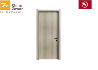China BS476 Tested Refuge Room 60 Minute Fire Rated Wood Doors/ Melamine Finish/ Max. 4'X 8' for sale