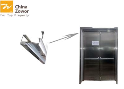 China BS476 Tested Double Swing 120 mins Rated 304 SUS Fire Rated Doors For Commercial Buildings for sale