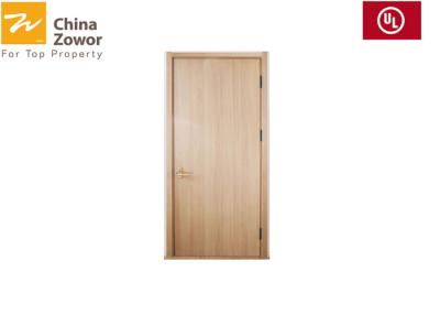 中国 BSの標準的な赤い色HPLの終わり45mm THKの火のホテルのInfillingのパーライト板のための評価される内部ドア 販売のため