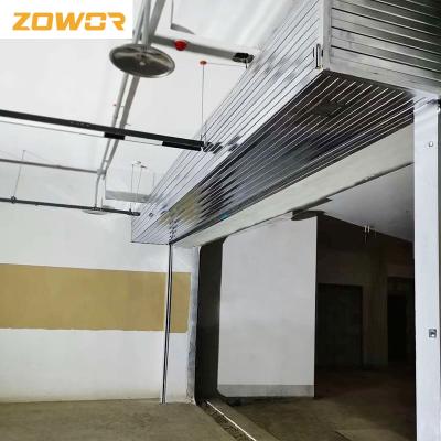 China Galvanized Steel Strip Fireproof Roller Shutters For Large Material Market for sale