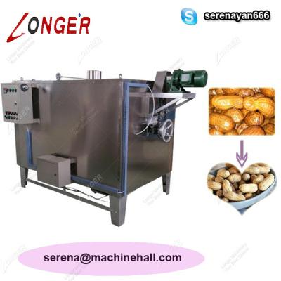 China Durable Use Peanut Roasting Machine | Groundnut Roaster Electric Gas Heating for sale