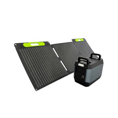 China Off grid solar generator kit with rechargeable battery 1000w for outdoor camping for sale