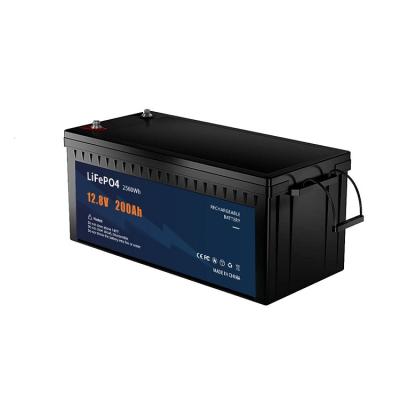 China 12v 200ah Lithium Iron Phosphate Battery For RV Marine Solar Fishing Scooter for sale