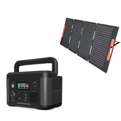 China 110V-220V Portable Solar Charging Station , ABS Outdoor Camping Power Supply for sale
