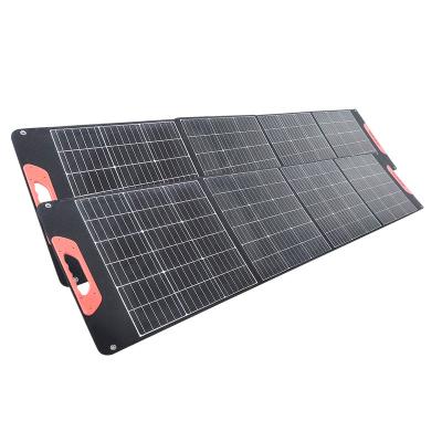 China Monokristalline tragbare Solaraufladungsplatte 18V 400W EFTE für das Kampieren zu verkaufen