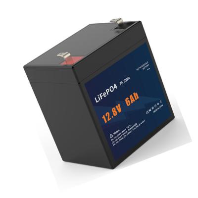 China Lithium Iron Phosphate LiFePO4 Battery Pack 12V 6Ah 3000 Deep Cycle for sale