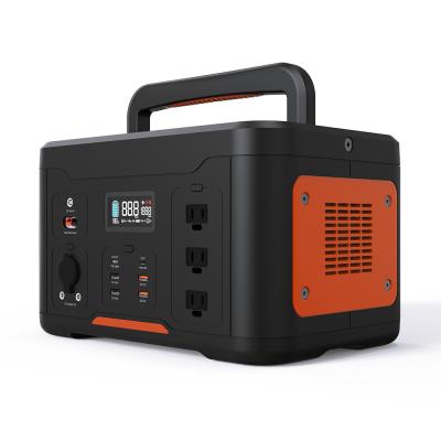 China 110V 220V 1000W battery power generator power station with ac outlet for camping for sale