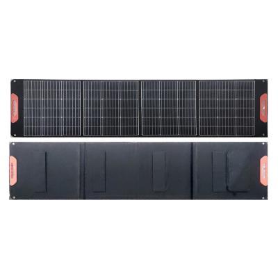 China Foldable Monocrystalline 18V Solar Panel 200W high efficiency 23% for camping for sale