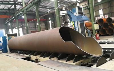 China Grueso grande del corte de la cortadora del perfil del tubo del CNC del diámetro hasta 1250m m en venta
