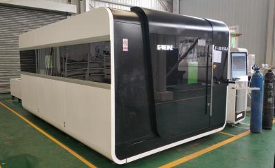 China 5*10 Feet Cutting Auto Exchanged 2Kw CNC Fiber Laser Cutter for sale