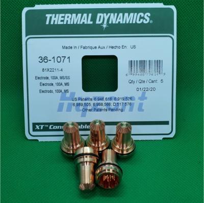 China 100A stainless steel  36-1071 Plasma Torch Consumables for sale