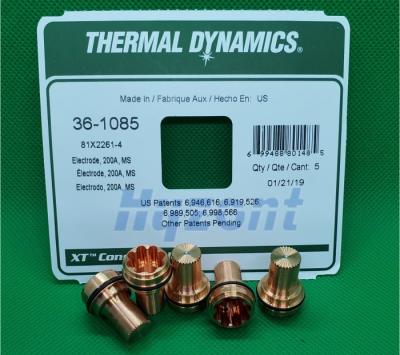 China Electrodo termal del cortador del plasma de la dinámica de XT301 200A 36-1085 en venta