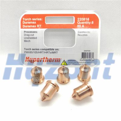 China 85A Hypertherm 220816 Powermax  Plasma Torch Consumables for sale