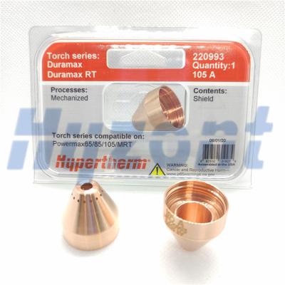 China Hypertherm 220993 Shield 105 A Mechanized Plasma Torch Consumables for sale