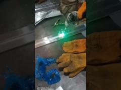 Hand laser welding machine of 5mm Aluminum plate laser welding