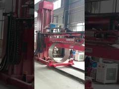 Pressure vessel straight seam automatic welding machine plasma + TIG welding process 10mm stainless