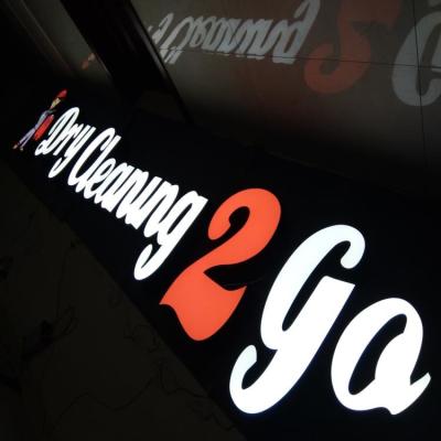China Light Box Shape Advertising Channel Letter Sign UV Printing 3D Illuminated UL for sale