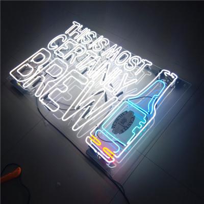 China Glass Tubes Led Flexible Neon Strip Neon Light Up Sign CE for sale