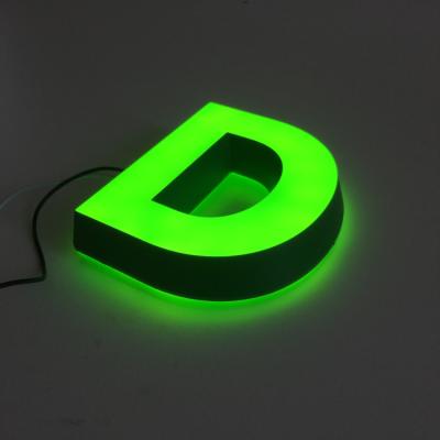 Chine Grandes lettres acryliques Logo Super Bright Outdoor Waterproof de l'alphabet LED à vendre