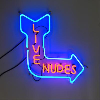 China Live Nudes Acrylic Neon Sign Outdoor Advertising 60x45cm Wall Mount for sale
