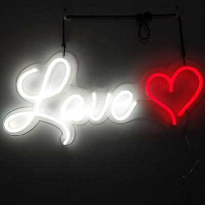 China UL Custom Neon Wedding Sign Love Neon Channel Letters For Wall for sale