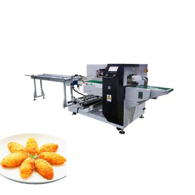 China Food Shop Auto Packing Machines Pillow Pouch Packing Sealing Machine 550kg for sale