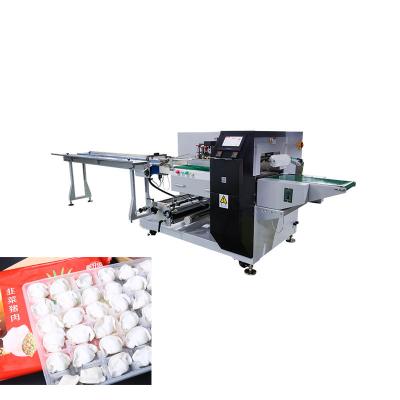 China 550kg Pillow Packing Machine 0.6 - 0.8Mpa Air Pressure For Bag Forming Requirements for sale