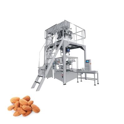 China PLC Control 2.5KW Nut Packaging Machine For Pillow Bag Heat Sealing Type for sale