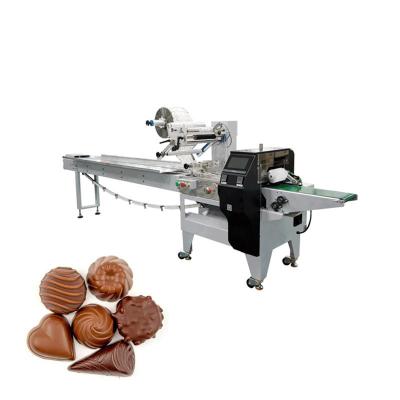 China Automatic Pillow Type Packing Machine Fruits Bread Snack Packaging Machines for sale