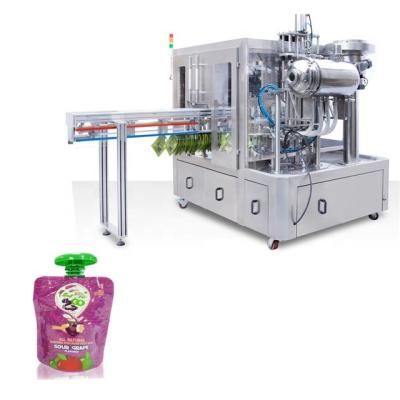 China Customizable Spout Pouch Filling Capping Machine for Different Bag Sizes à venda