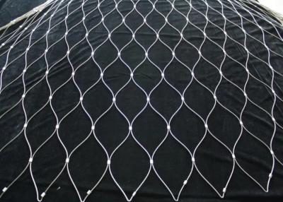 China 50mm Flexible Stainless Steel Zoo Mesh For Animal Enclosure Fence for sale