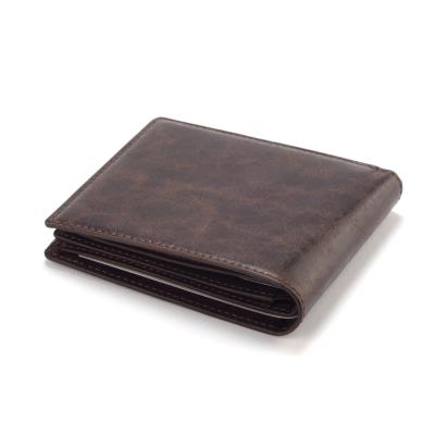 China 11.5X9.5cm Polybag Saffiano Leather Card Holder , ISO9001 Slim Credit Card Holder Wallet for sale