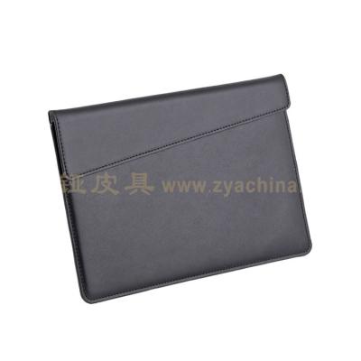 China PU Leather Water Resistant Document Bag Holder Business A4 File Folder Bag Pouch for sale
