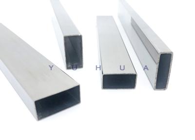 China Tubulação de aço inoxidável lustrada 310S do metal de ASTM 321 retangular à venda